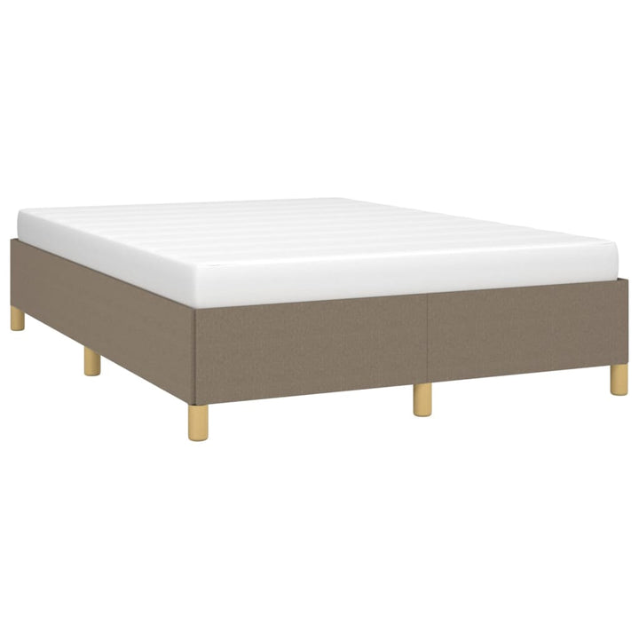 Bedframe stof taupe 140x190 cm