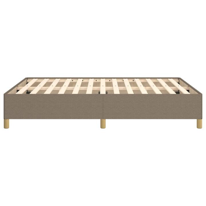 Bedframe stof taupe 140x190 cm