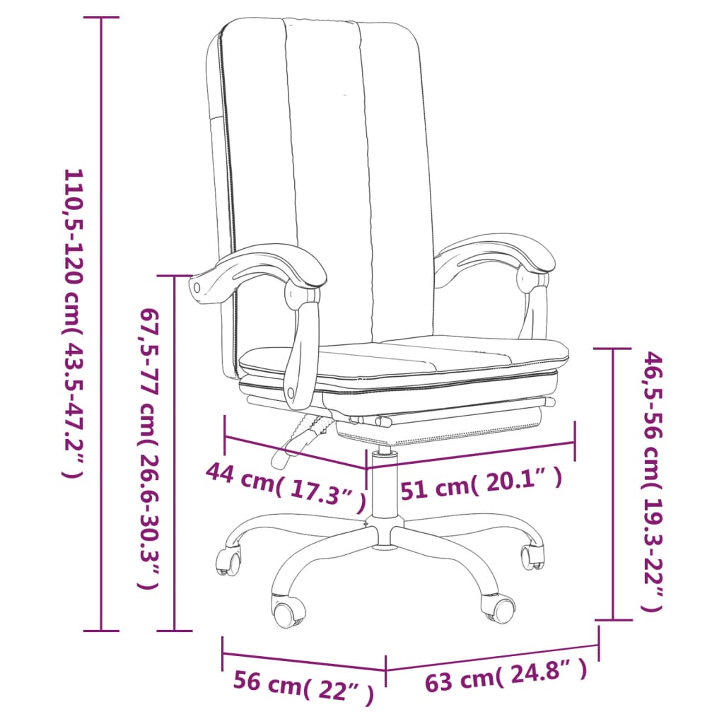 Kantoorstoel verstelbaar stof lichtgrijs