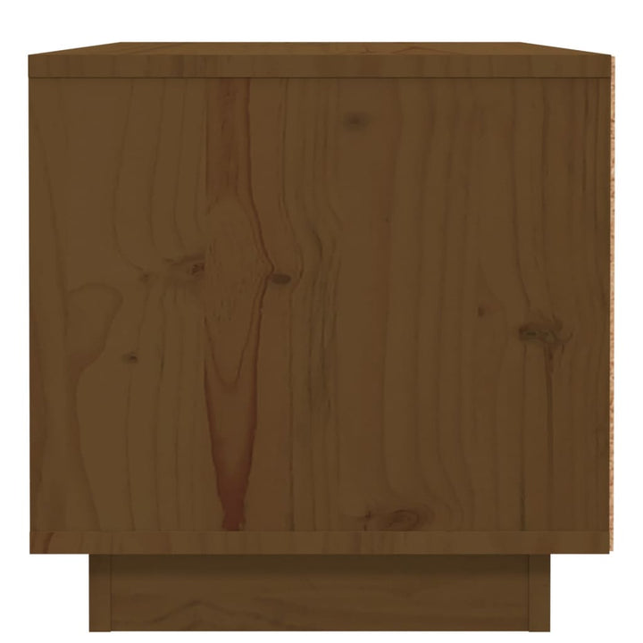 Nachtkastje 40x34x35 cm massief grenenhout honingbruin