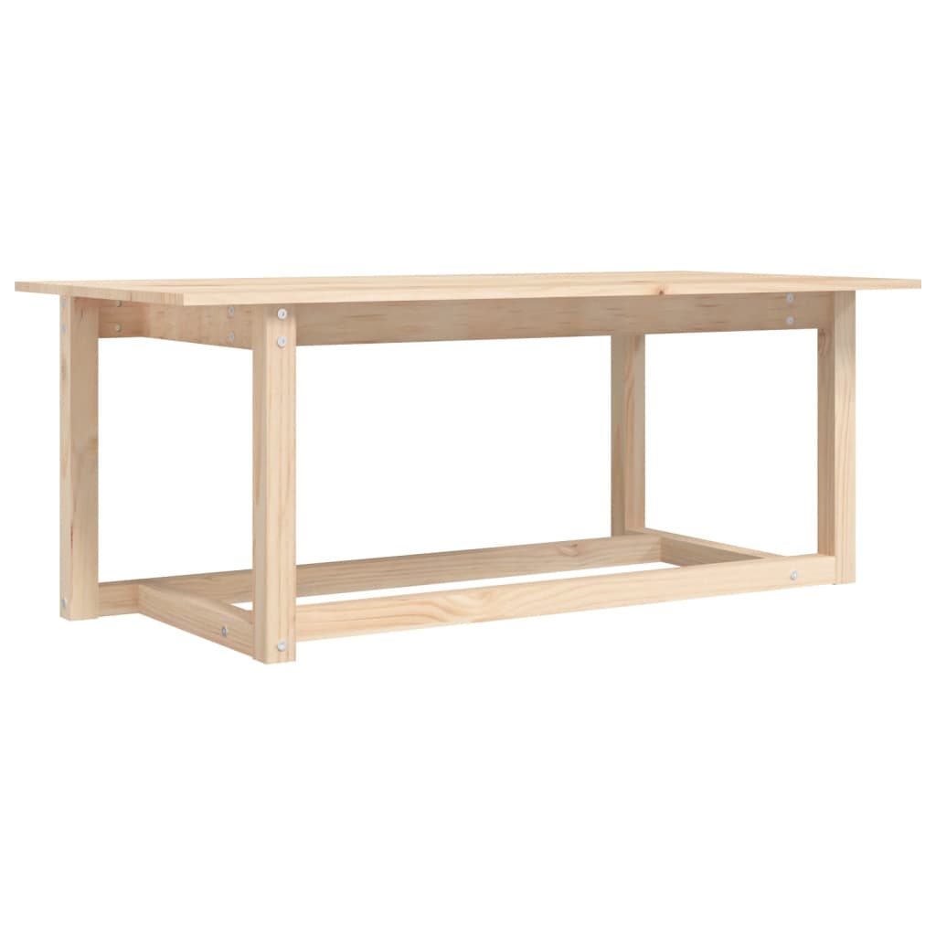 Salontafel 110x55x45 cm massief groenhout