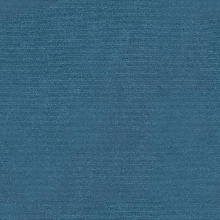 Bankje 110x40x70 cm fluweel blauw