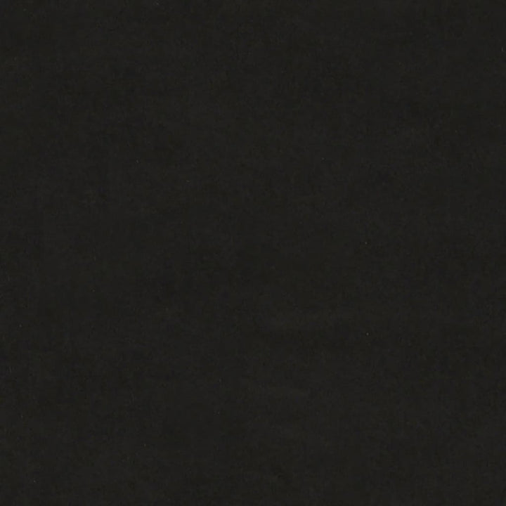 Bankje 110x40x70 cm fluweel zwart