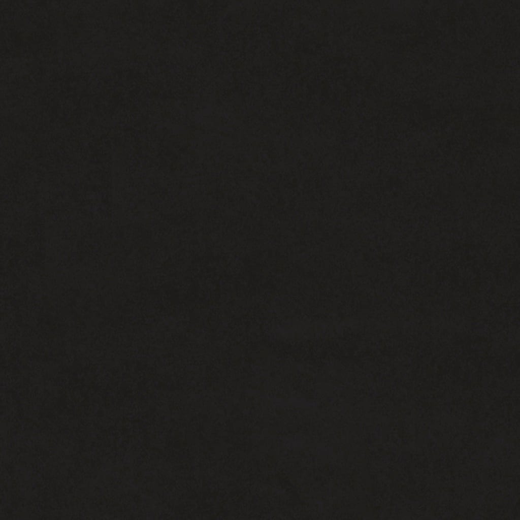 Bankje 80x45x60 cm fluweel zwart