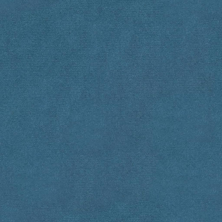 Bankje 110x45x60 cm fluweel blauw