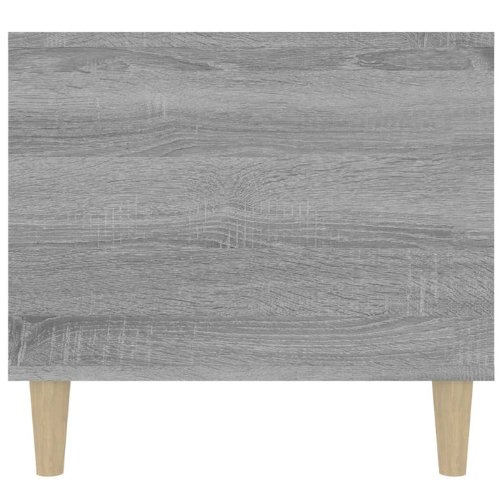 Salontafel 90x49x45 cm bewerkt hout grijs sonoma