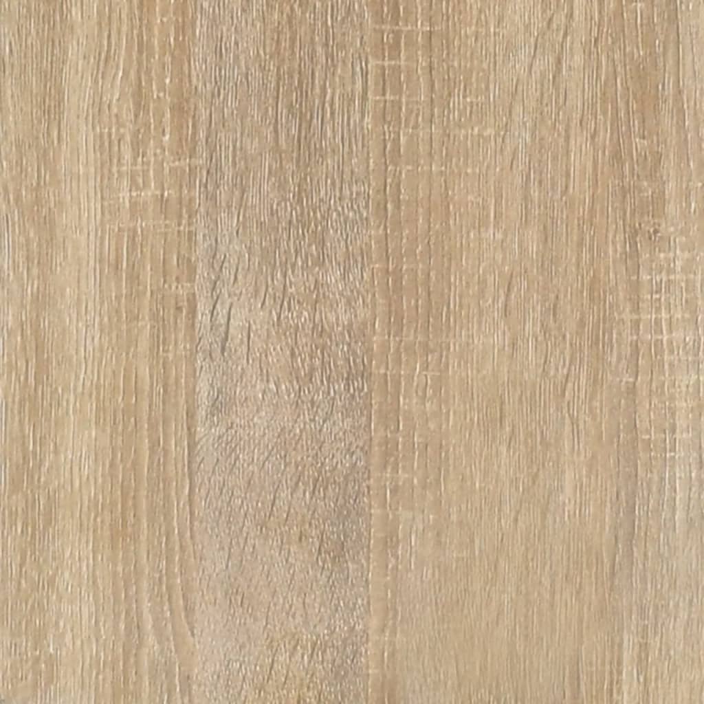 Schoenenrek 40x36x105 cm bewerkt hout sonoma eikenkleurig
