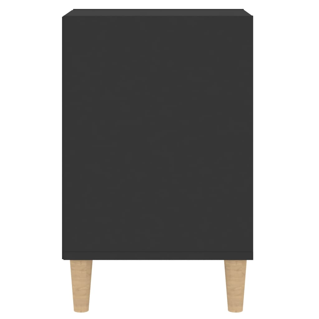 Tv-meubel 100x35x55 cm bewerkt hout zwart