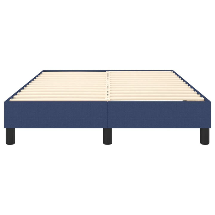 Boxspringframe stof blauw 120x200 cm