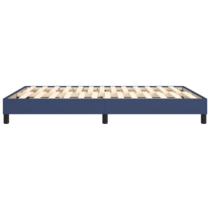 Boxspringframe stof blauw 140x190 cm