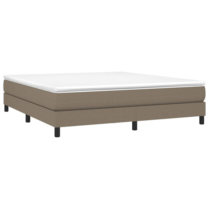 Boxspringframe stof taupe 160x200 cm