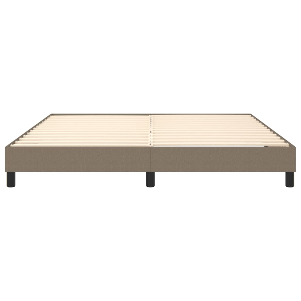 Boxspringframe stof taupe 160x200 cm