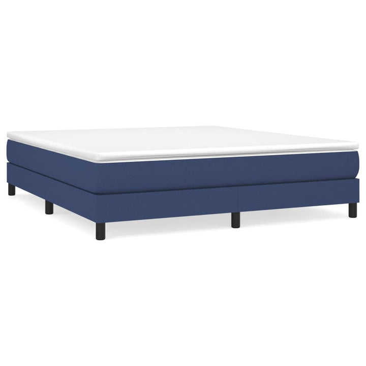 Boxspringframe stof blauw 180x200 cm