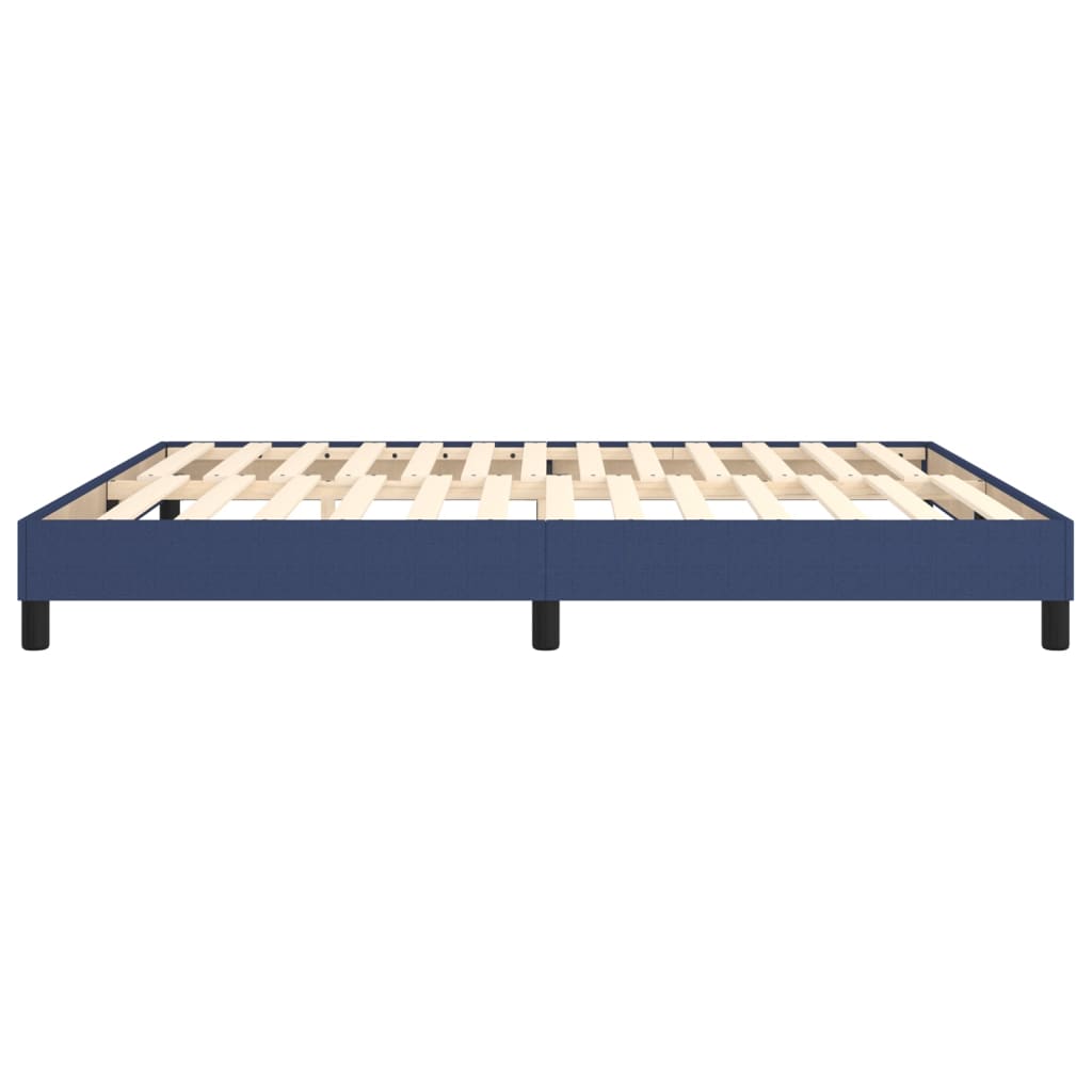 Boxspringframe stof blauw 180x200 cm