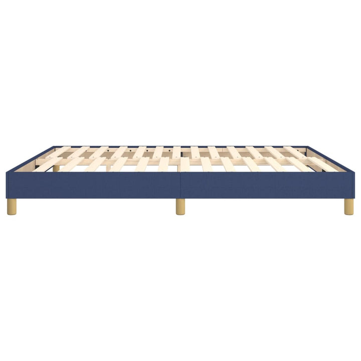 Boxspringframe stof blauw 160x200 cm