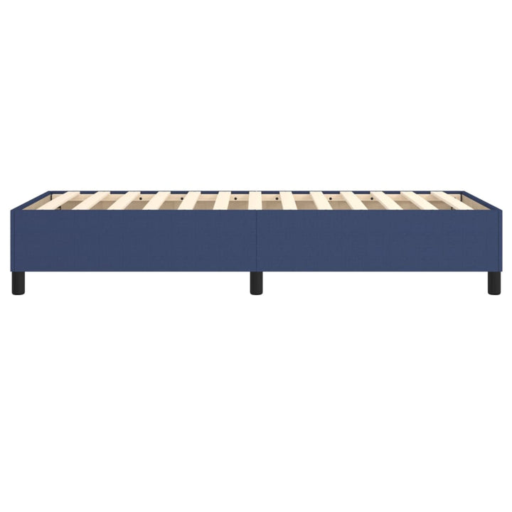 Boxspring Bedframe Blauw 100x200 cm Stof