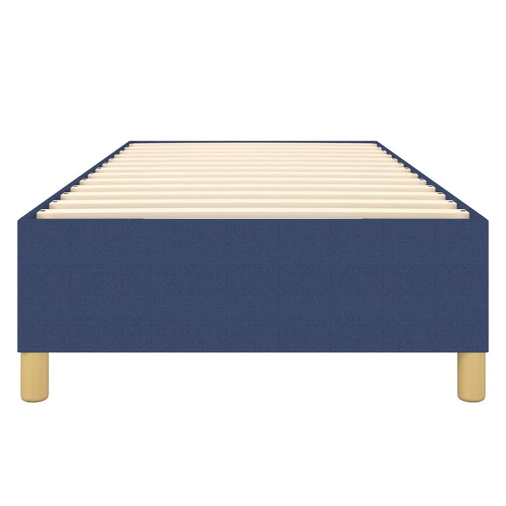 Boxspringframe stof blauw 80x200 cm