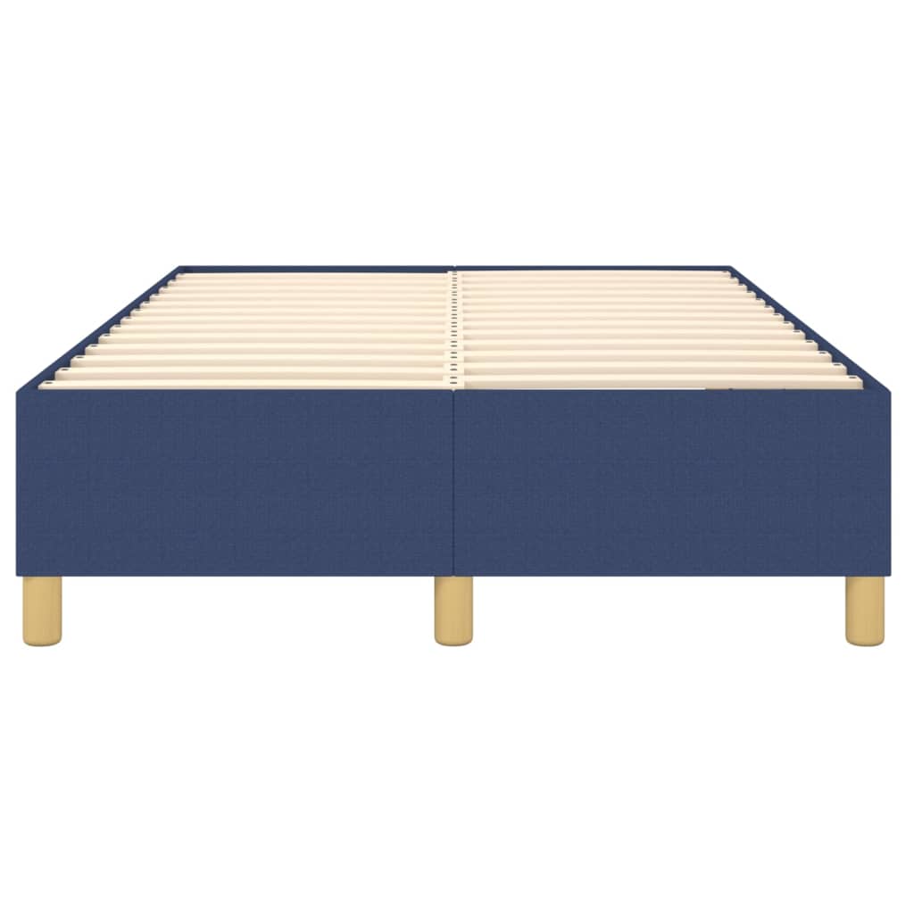 Boxspringframe stof blauw 120x200 cm