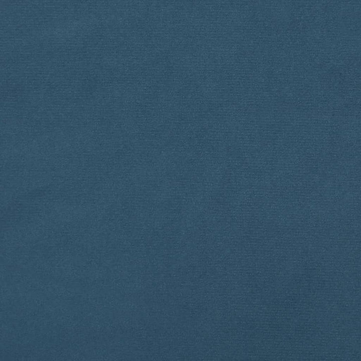 Boxspringframe fluweel donkerblauw 90x190 cm