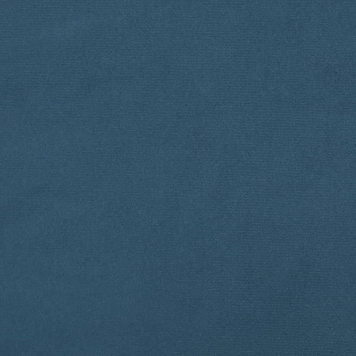 Boxspringframe fluweel donkerblauw 140x190 cm