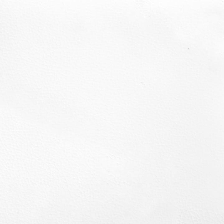 Hoofdbord met randen 93x23x78/88 cm kunstleer wit