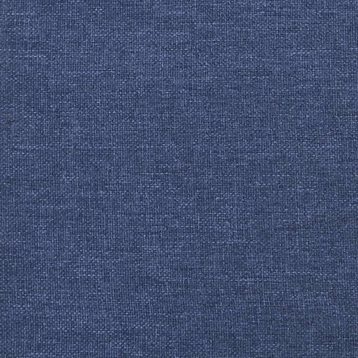 Hoofdbord met randen 83x23x78/88 cm stof blauw