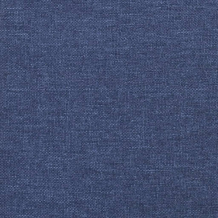 Hoofdbord met randen 93x23x78/88 cm stof blauw