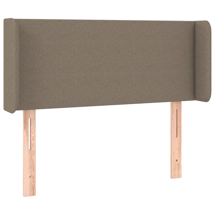 Hoofdbord LED 83x16x78/88 cm stof taupe