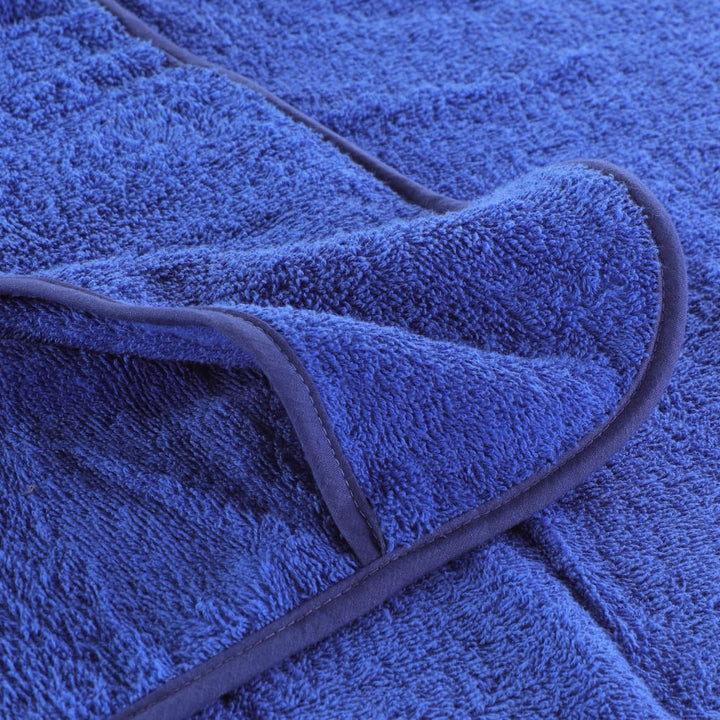 Strandhanddoeken 4 st 400 g/m² 60x135 cm stof koningsblauw
