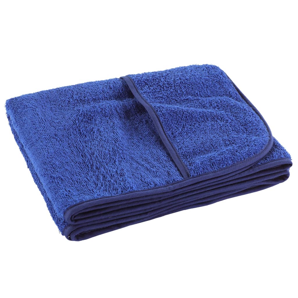 Strandhanddoeken 6 st 400 g/m² 60x135 cm stof koningsblauw