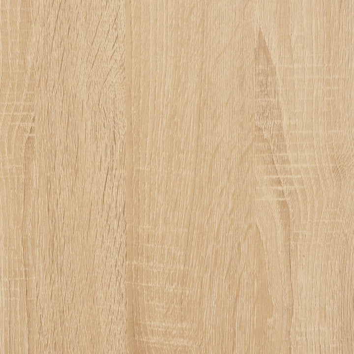 Wandtafel 160x32x95 cm bewerkt hout sonoma eikenkleurig