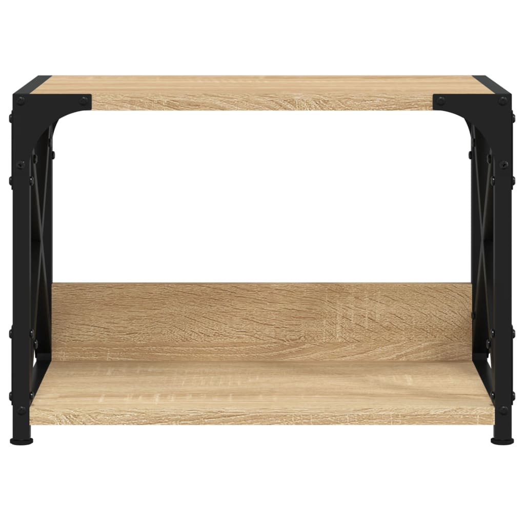 Printerstandaard 44x26x31,5 cm bewerkt hout sonoma eikenkleurig