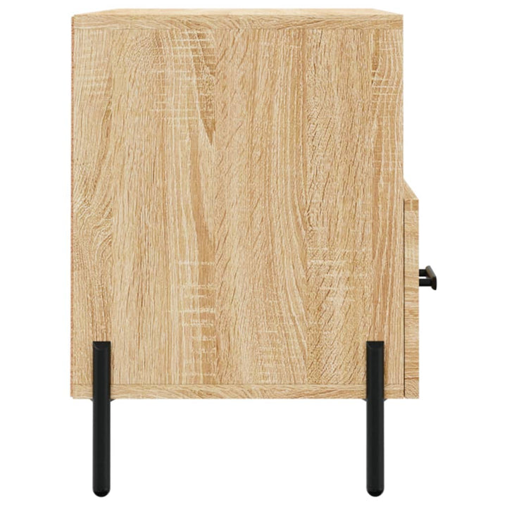 Tv-meubel 80x36x50 cm bewerkt hout sonoma eiken