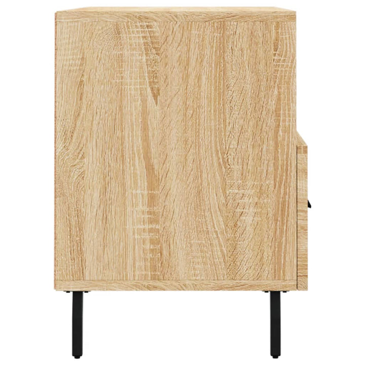 Tv-meubel 80x36x50 cm bewerkt hout sonoma eiken