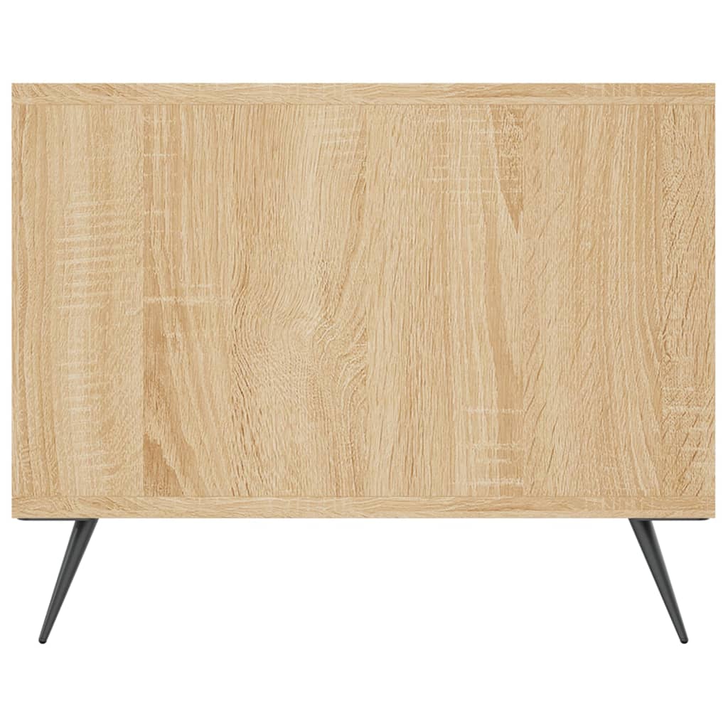 Salontafel 102x50x40 cm bewerkt hout sonoma eikenkleurig