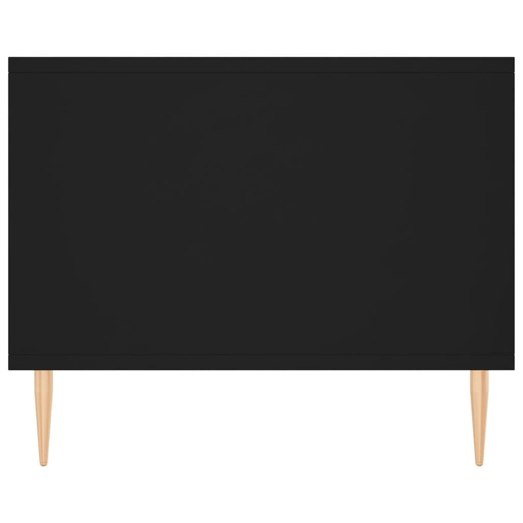 Salontafel 102x50x40 cm bewerkt hout zwart
