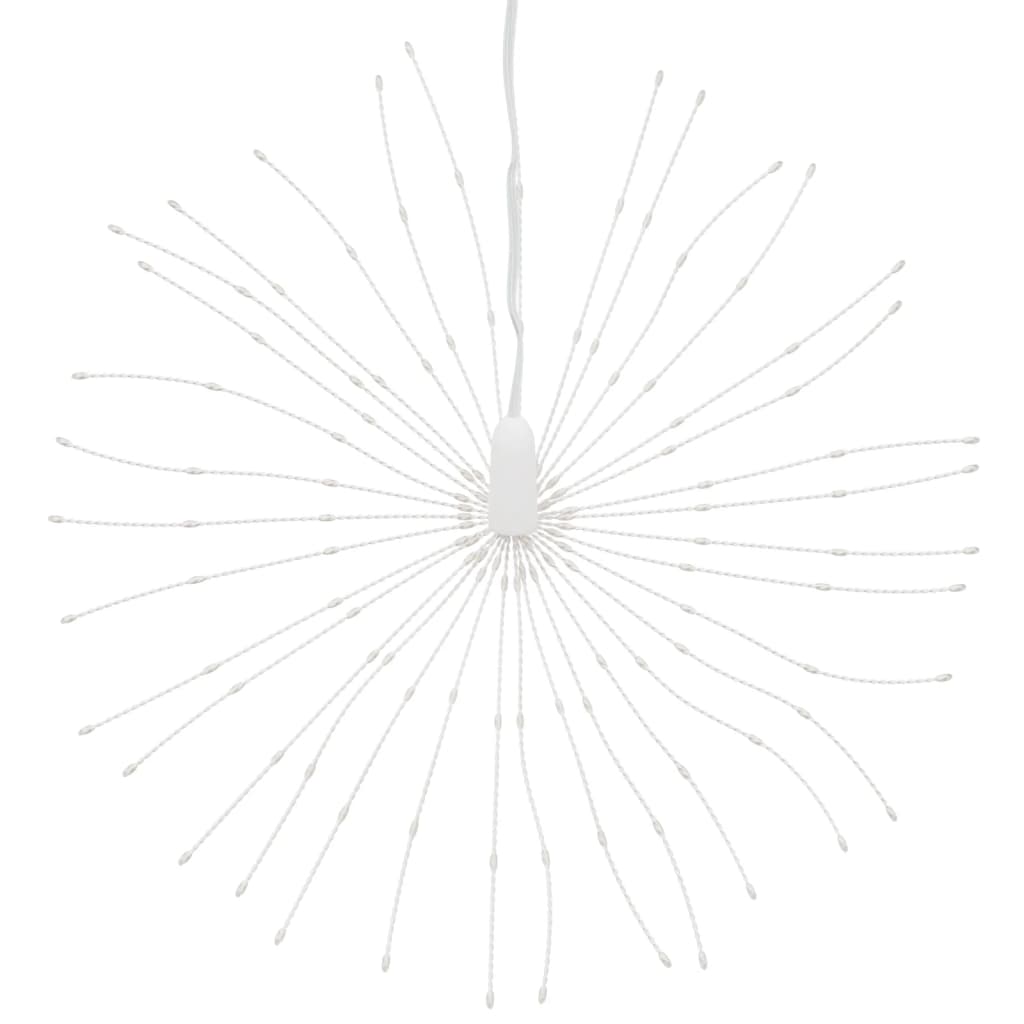 Kerstverlichting vuurwerk 140 warmwitte LED's 17 cm
