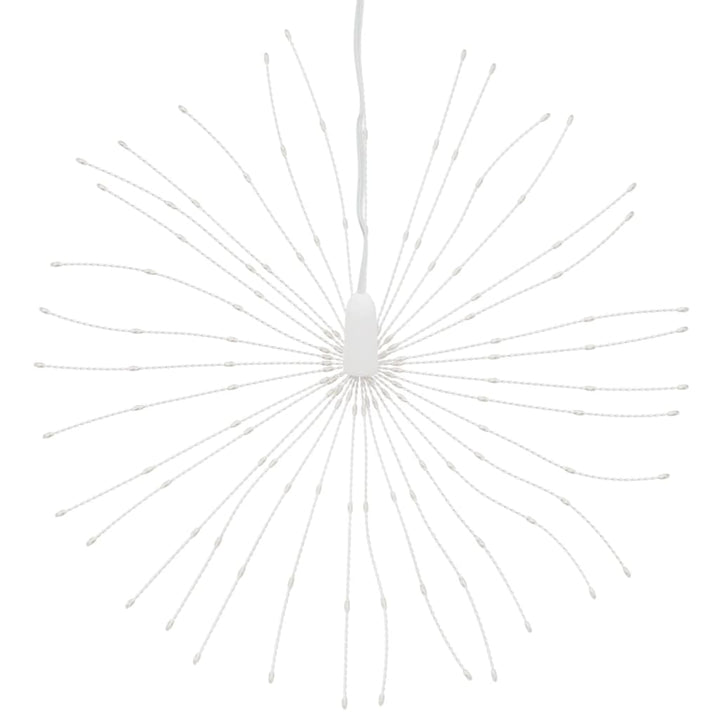 Kerstverlichting vuurwerk 140 warmwitte LED's 17 cm