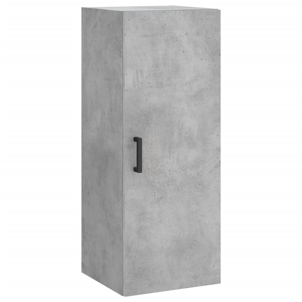 Hangkast 34,5x34x90 cm betongrijs