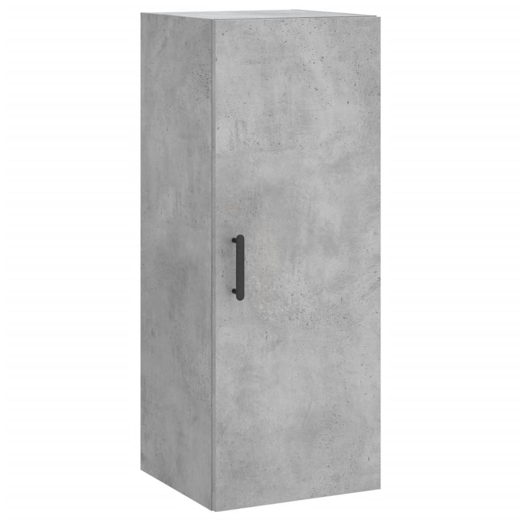 Hangkast 34,5x34x90 cm betongrijs