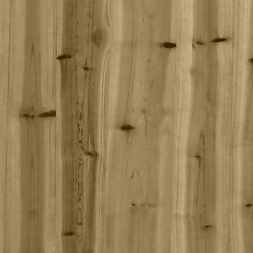 Tuinbank schanskorfontwerp 103x31x42 cm geïmpregneerd hout