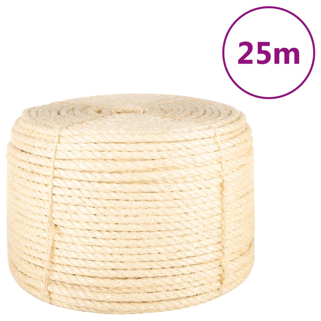 Touw 12 mm 25 m 100% sisal