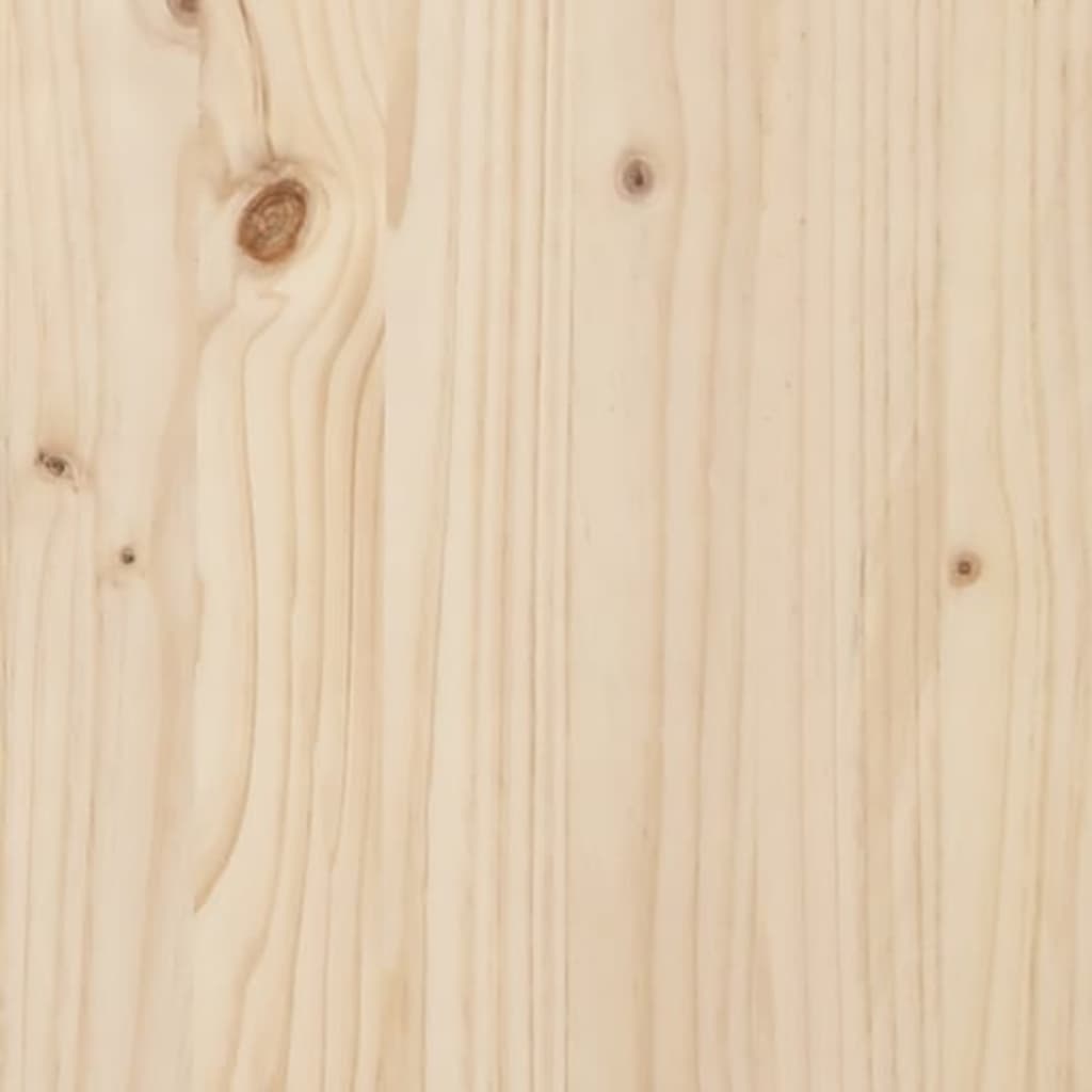 Wijnrek 70x33x94 cm massief grenenhout bruin