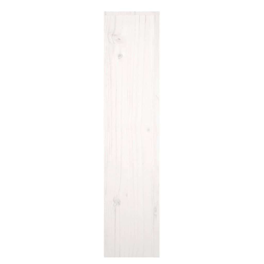 Radiatorombouw 153x19x84 cm massief grenenhout wit