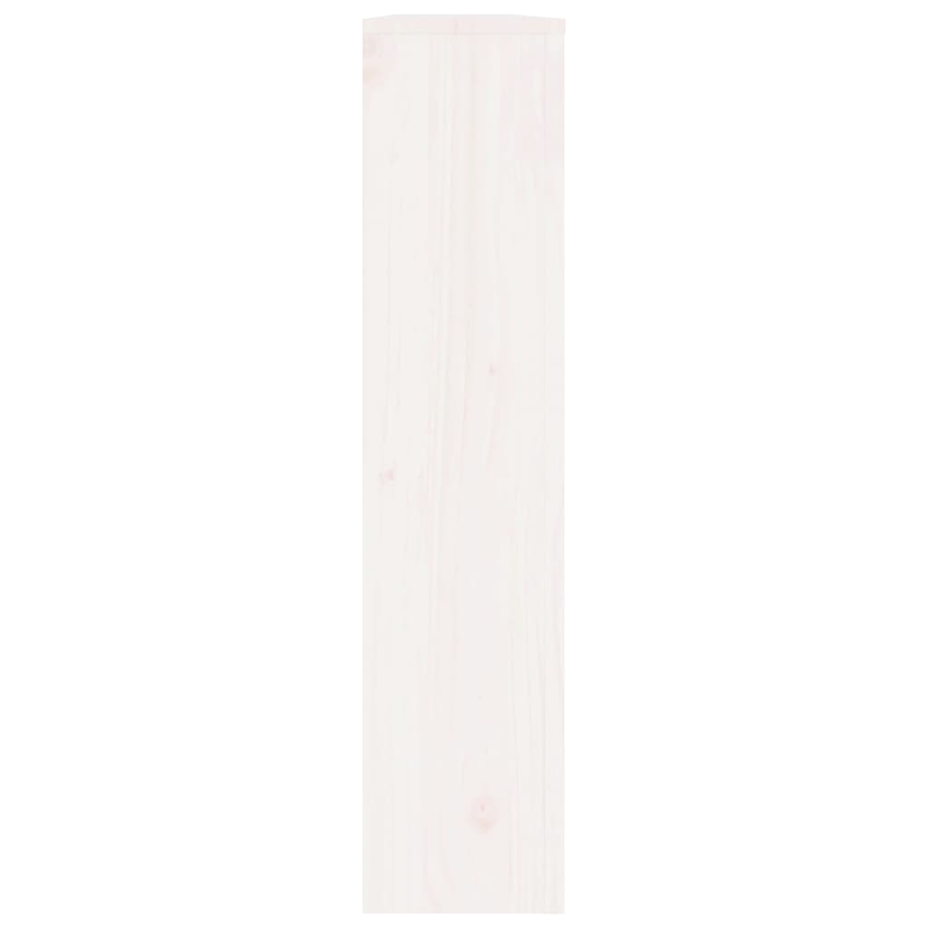 Radiatorombouw 153x19x84 cm massief grenenhout wit