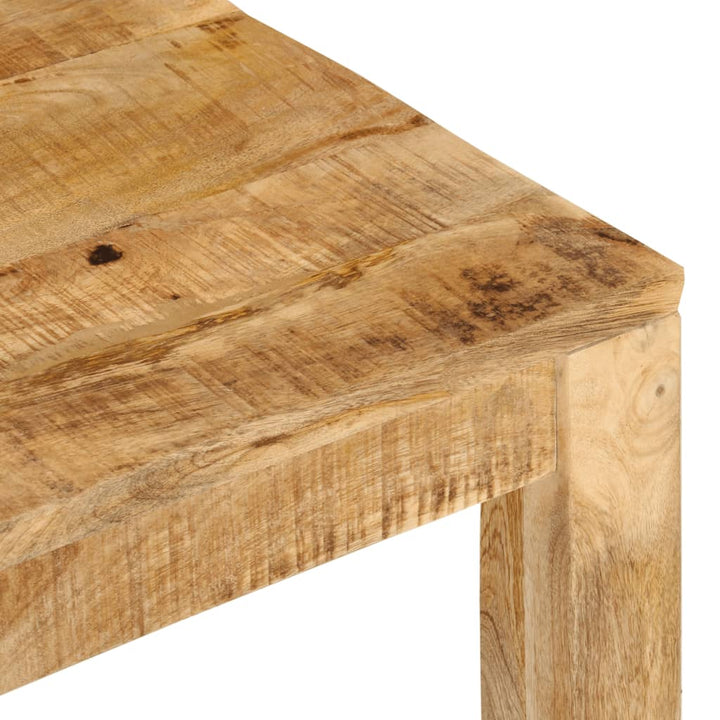 Salontafel 55x55x35 cm massief mangohout