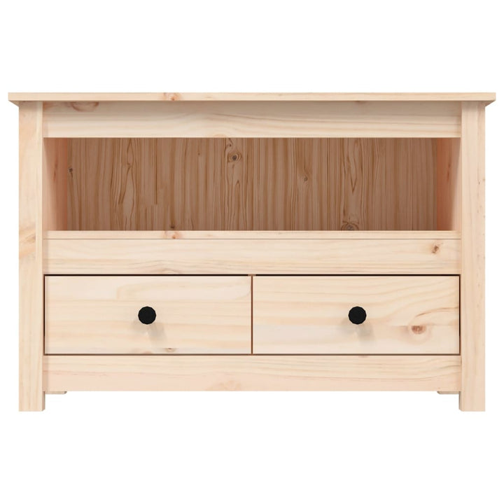 Tv-meubel 79x35x52 cm massief grenenhout