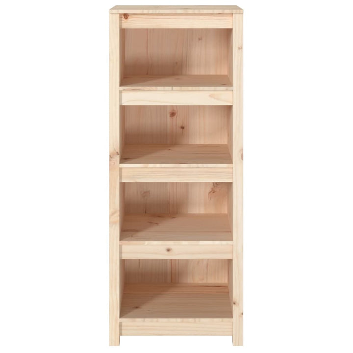 Boekenkast 50x35x125,5 cm massief grenenhout