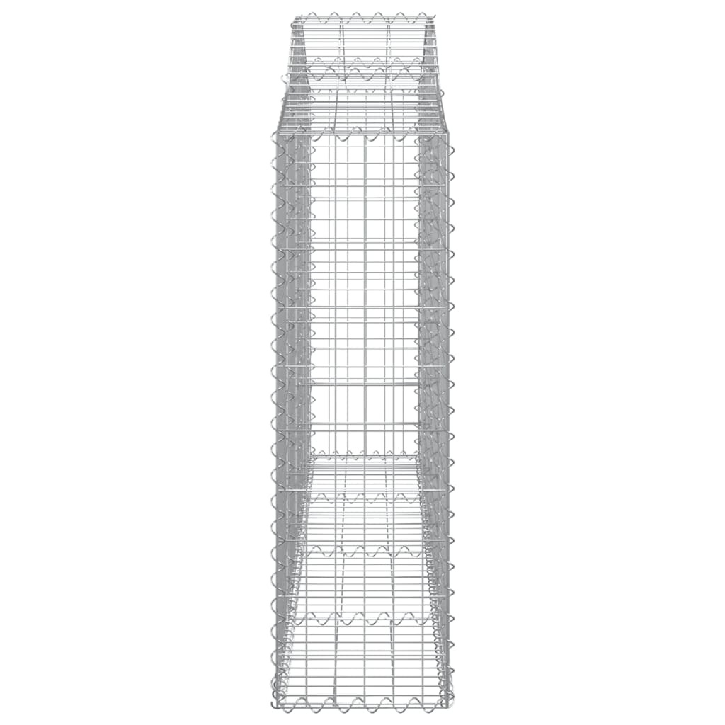 Schanskorven 15 st gewelfd 200x30x100/120 cm ijzer