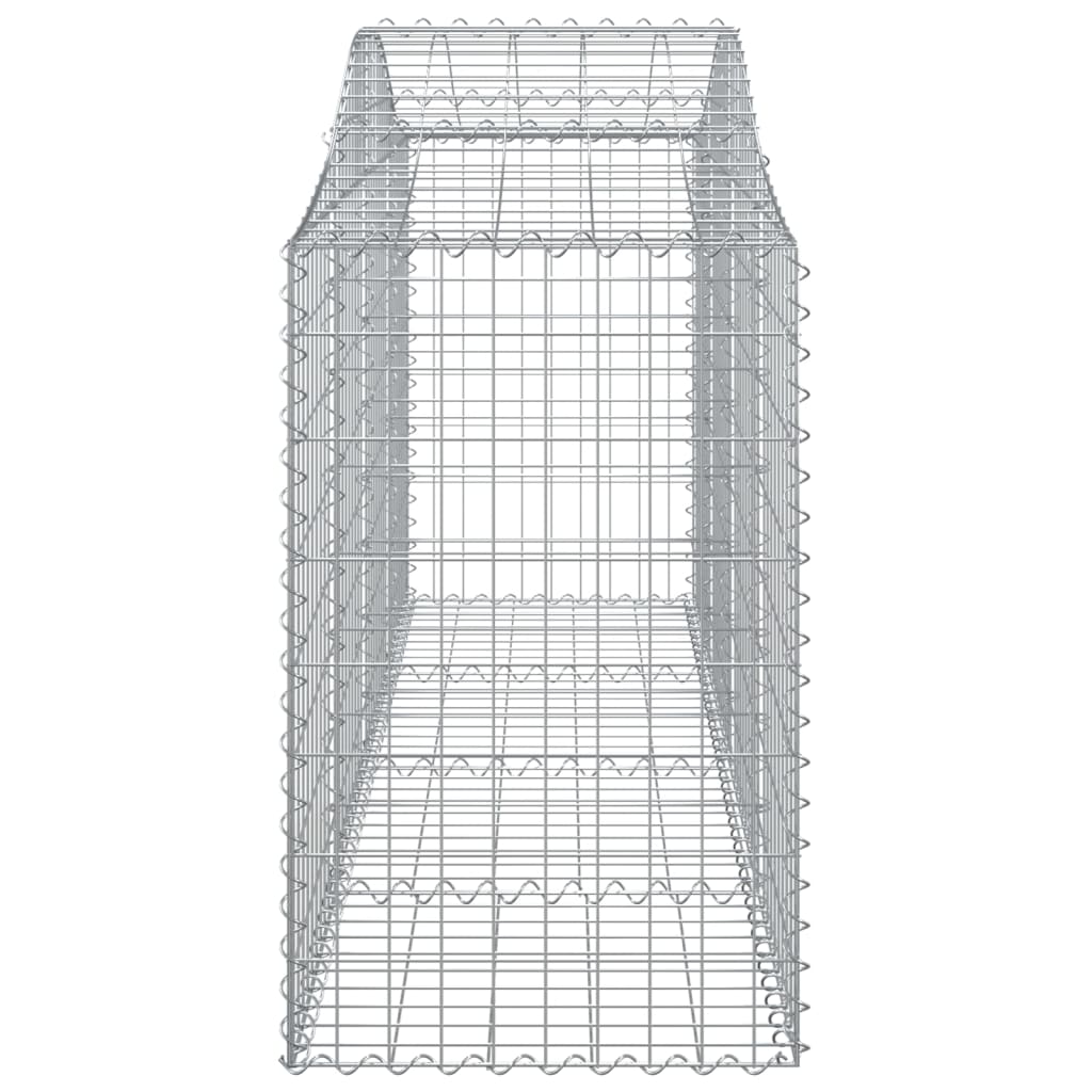 Schanskorven 20 st gewelfd 200x50x80/100 cm ijzer